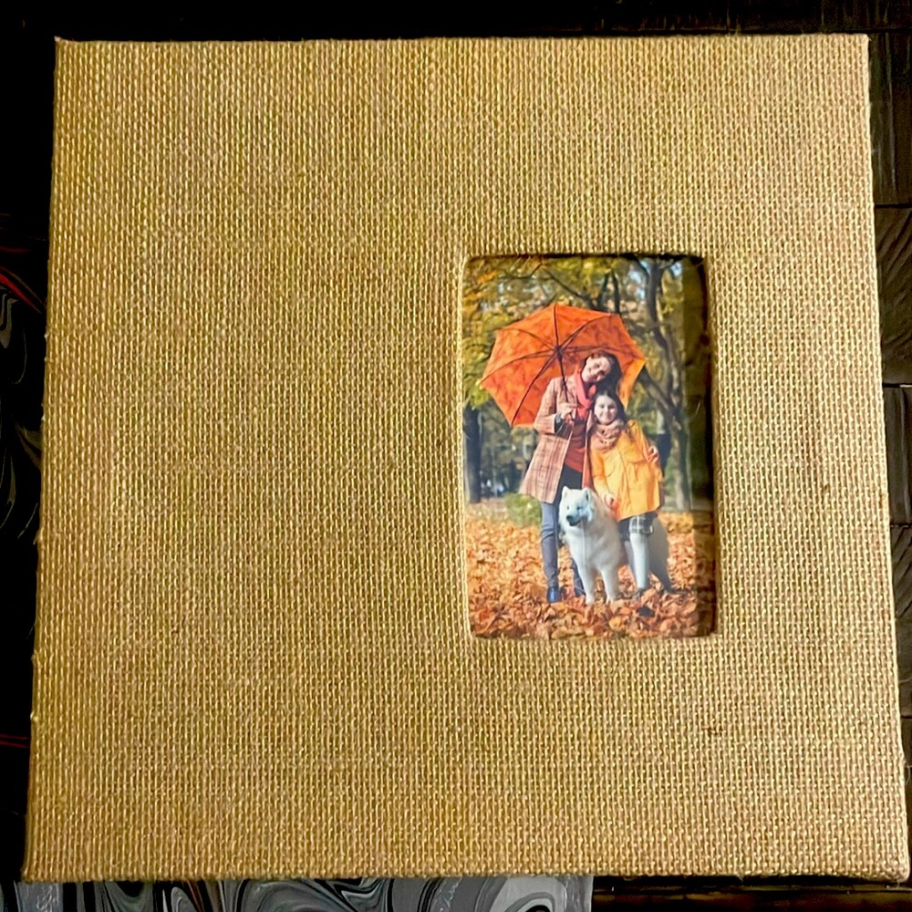 Canvas with Photo Opening